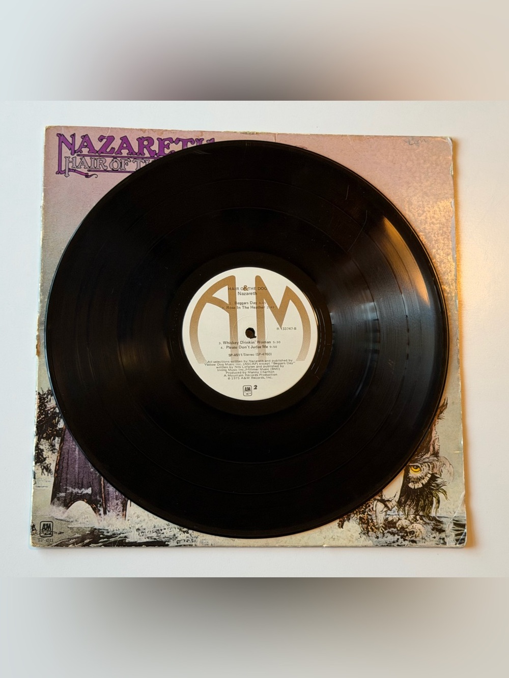 Nazareth Hair of the Dog LP Vinyl Record 1975 A&M SP-4511 Original US Press VG+ - Picture 12 of 16